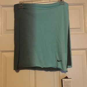 Blue and Gray Nike Infinity Scarf